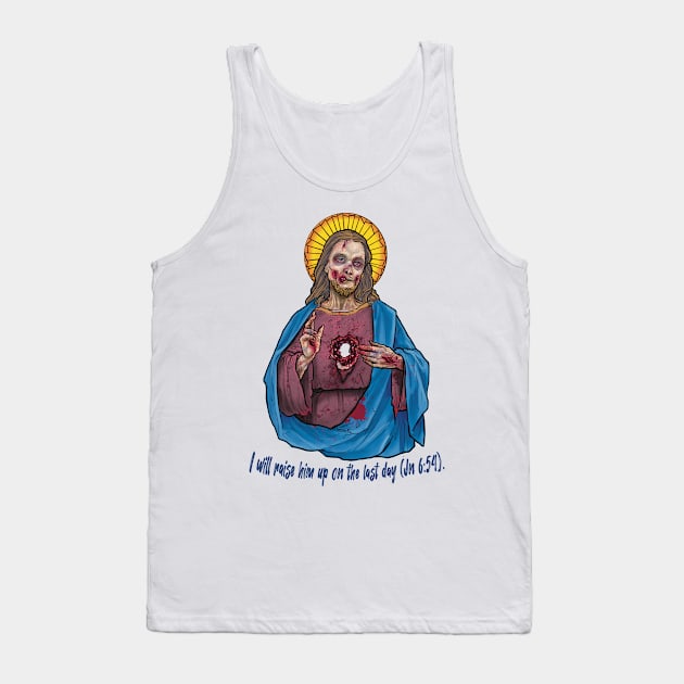 jesus zombie Tank Top by Paskalamak